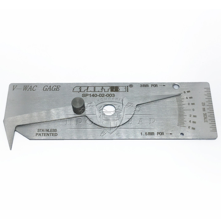 Катетомір стандартний шаблон зварника