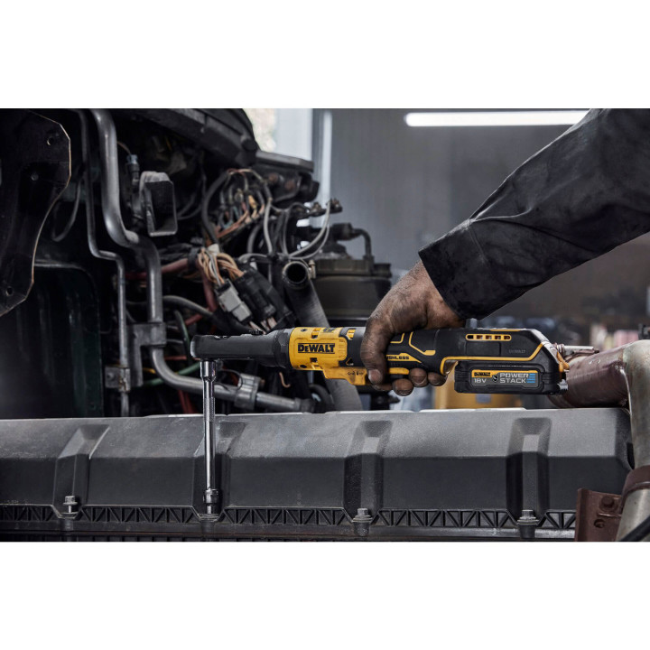 Гайкокрут кутовий - ключ-храповик акумуляторний безщітковий DeWALT DCF510E2G