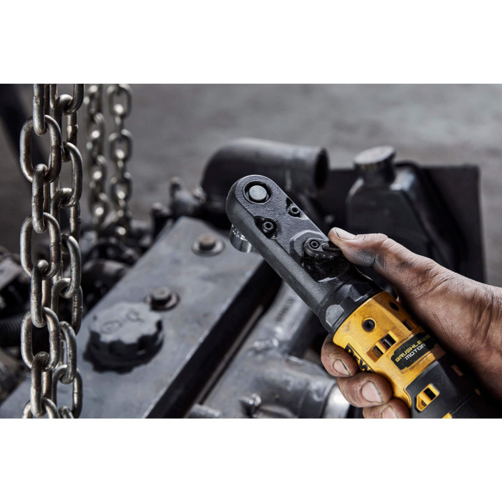 Гайкокрут кутовий - ключ-храповик акумуляторний безщітковий DeWALT DCF510E2G