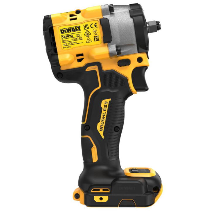 Гайкокрут ударний акумуляторний безщітковий DeWALT DCF923N