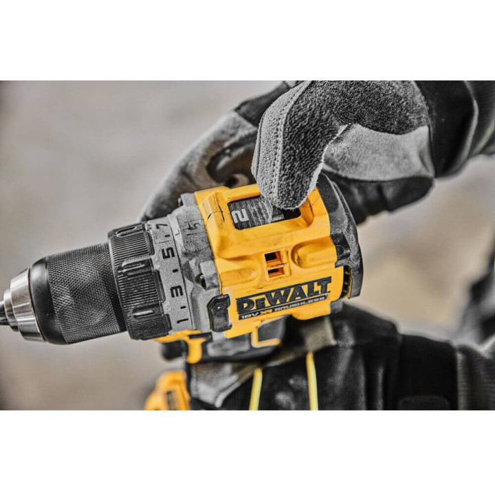 Дриль-шуруповерт акумуляторний безщітковий DeWALT DCD800E1T