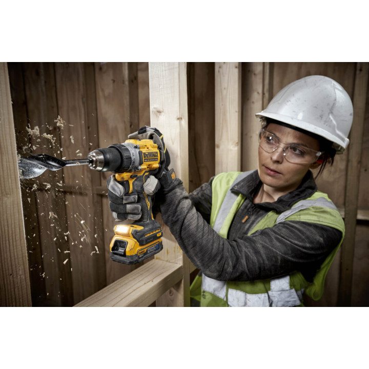 Дриль-шуруповерт акумуляторний безщітковий DeWALT DCD800E2T