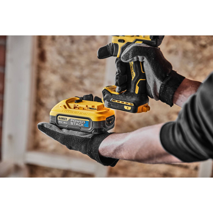 Дриль-шуруповерт акумуляторний безщітковий DeWALT DCD800H2T