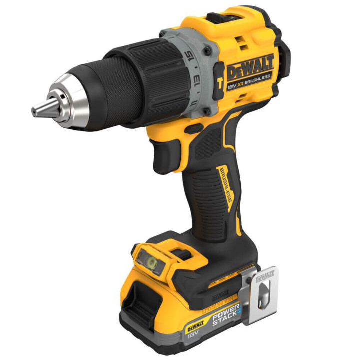 Дриль-шуруповерт акумуляторний безщітковий ударний DeWALT DCD805E1T
