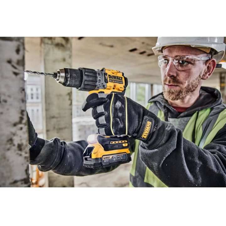 Дриль-шуруповерт акумуляторний безщітковий ударний DeWALT DCD805E2T