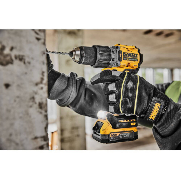 Дриль-шуруповерт акумуляторний безщітковий ударний DeWALT DCD805E2T