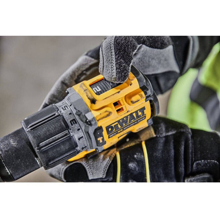 Дриль-шуруповерт акумуляторний безщітковий ударний DeWALT DCD805E2T