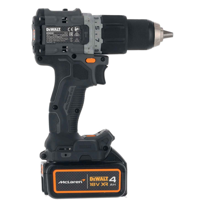 Дриль-шурупокрут ударний McLaren F1 TEAM LIMITED EDITION DeWALT DCD85MM2T
