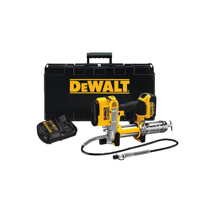 Пістолет маcляний акумуляторний DeWALT DCGG571M1