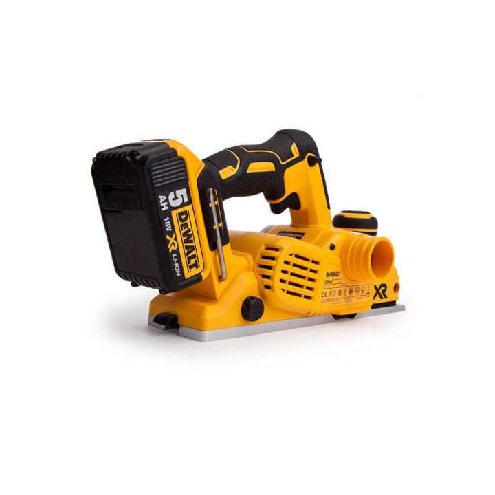 Рубанок акумуляторний безщітковий DeWALT DCP580P2