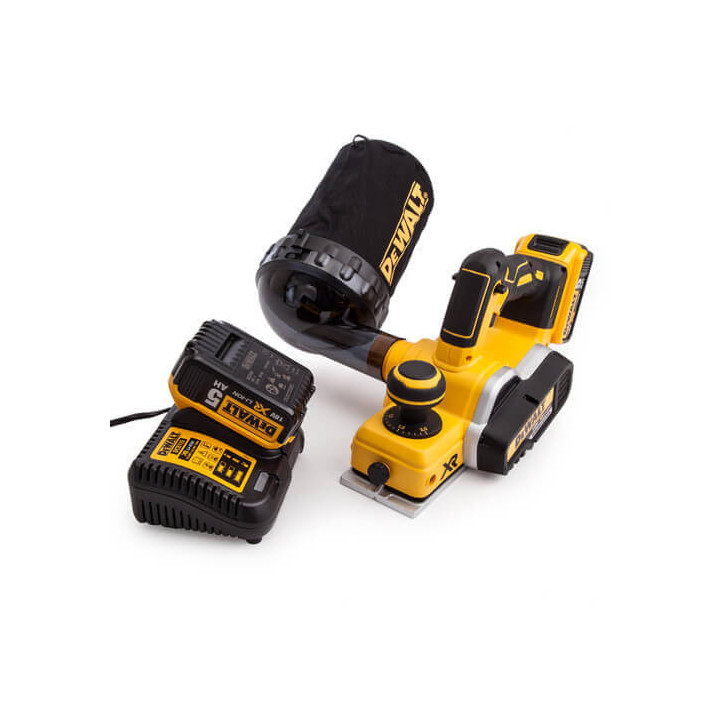 Рубанок акумуляторний безщітковий DeWALT DCP580P2