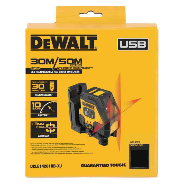 Рівень лазерний лінійний DeWALT DCLE14201RB