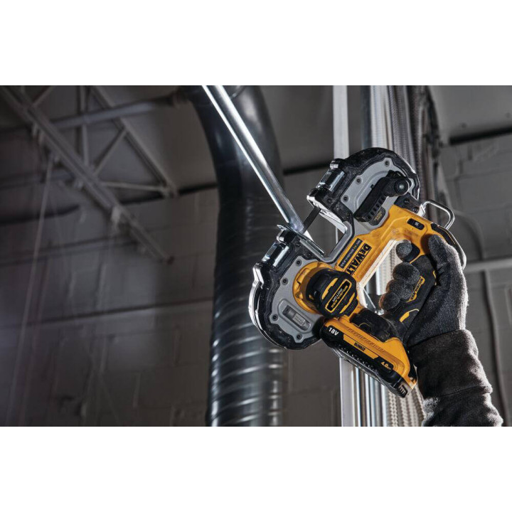 Пила стрічкова акумуляторна безщіткова DeWALT DCS377NT