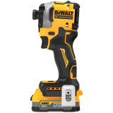 Шуруповерт ударний акумуляторний безщітковий DeWALT DCF850E1T