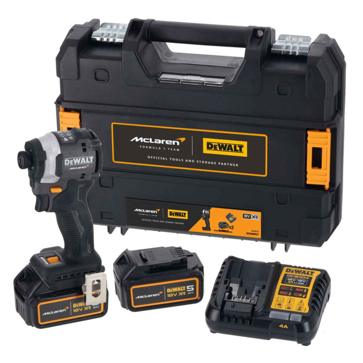 Шурупокрут ударний McLaren F1 TEAM LIMITED EDITION DeWALT DCF85MP2T