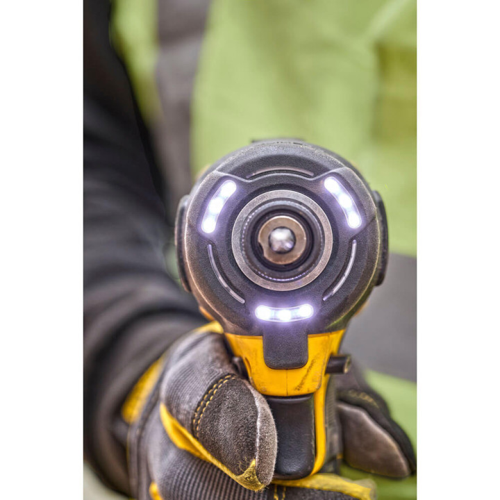 Шурупокрут ударний гідравлічний акумуляторний безщітковий DeWALT DCF870NT