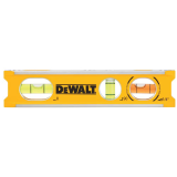 Рівень BILLET TORPEDO з алюмінію 165 мм з 3 капсулами і магнітами DeWALT DWHT42525-0