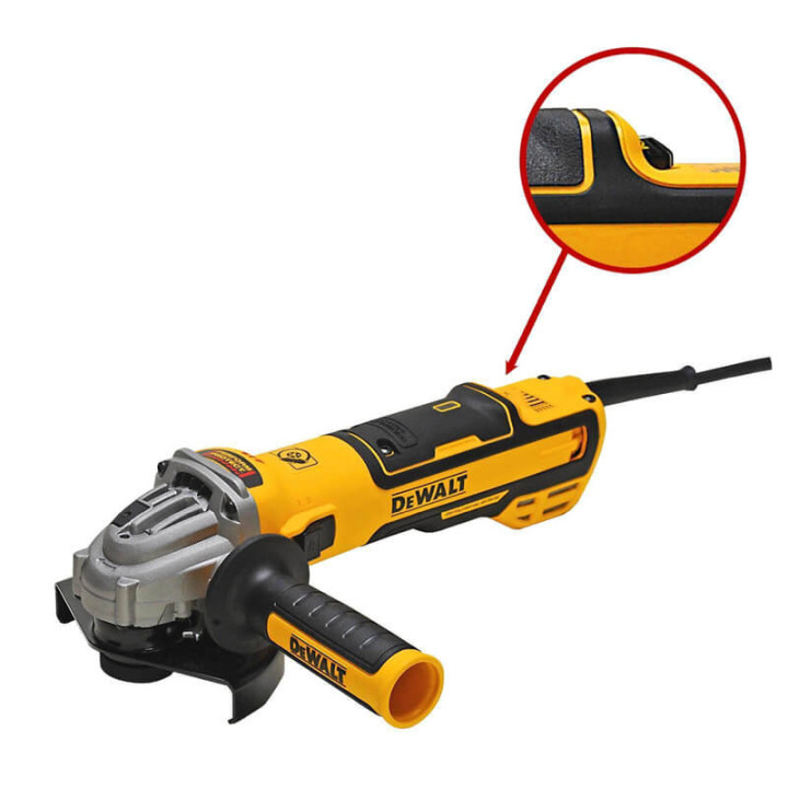 Шліфмашина кутова - болгарка мережева безщіткова DeWALT DWE4357