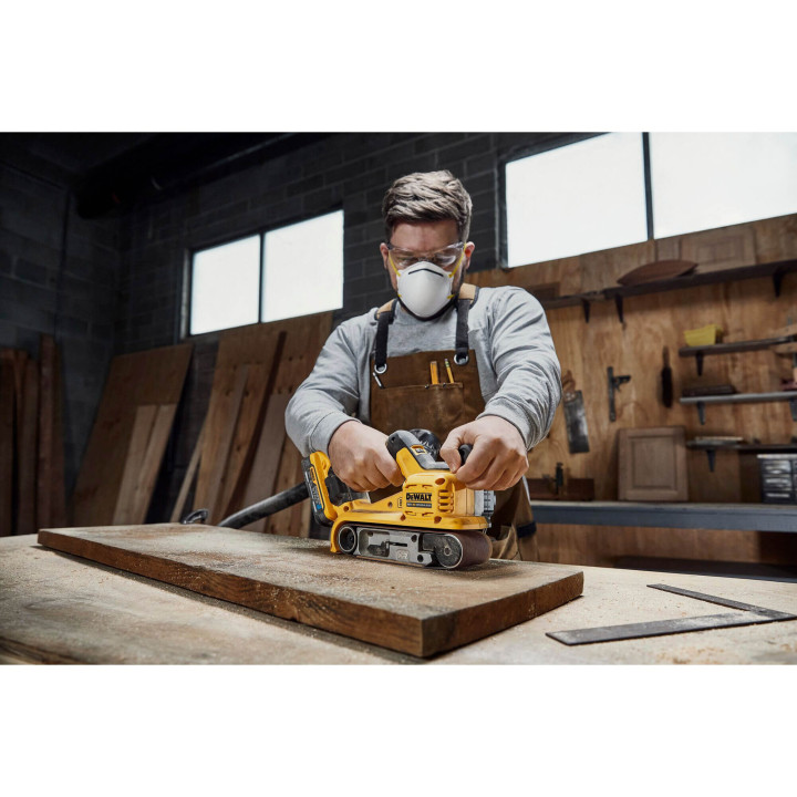 Шліфмашина стрічкова акумуляторна безщіткова DeWALT DCW220N