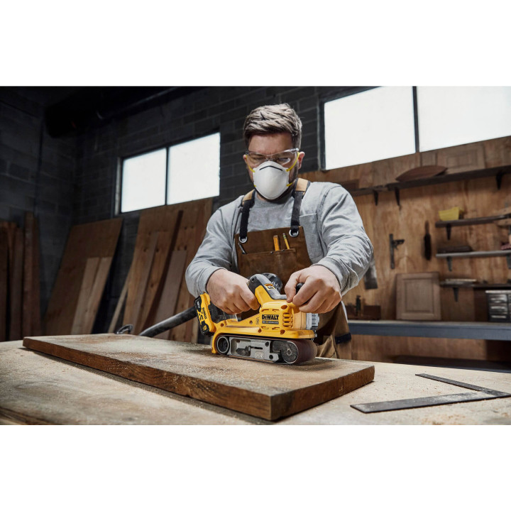 Шліфмашина стрічкова акумуляторна безщіткова DeWALT DCW220P2