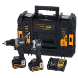 Набір з двох інструментів акумуляторних безщіткових McLaren F1 TEAM LIMITED EDITION DeWALT DCK200MP2T
