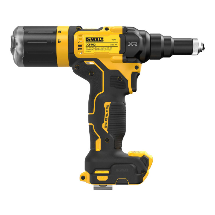 Заклепник акумуляторний безщітковий DeWALT DCF403NT
