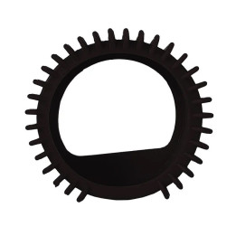 Захист манометру d63мм Ar/CO2 (чорний)