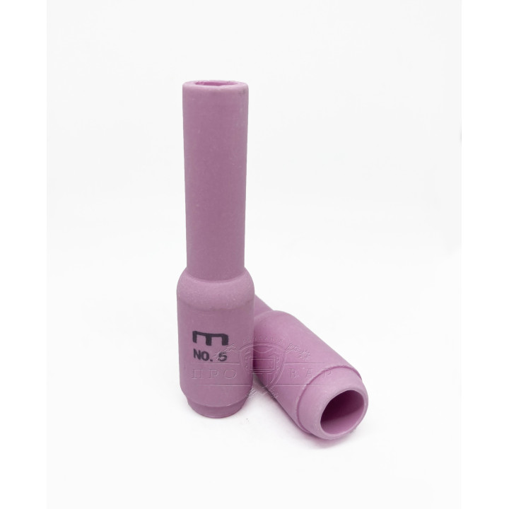 Керамічне сопло подовжене 10N49L №5L TIG17/18/26 MOST
